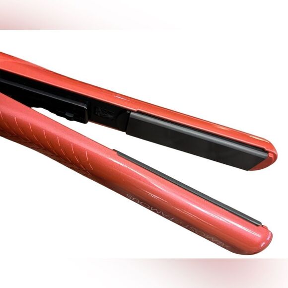 Almost Famous Studio Series Tropico Hair Straightener Hibiscus Pink NIB main image 4